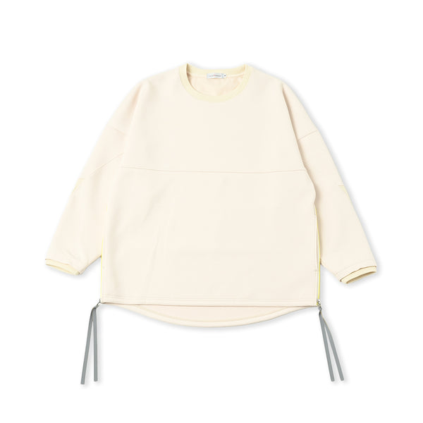 【日本製】 スウェットトレーナー 長袖 プルオーバー 柔らかい UVカット ポケット カイロポケット 無地 ユニセックス YAMITSUKI ベージュ(Makuake-W04-be)